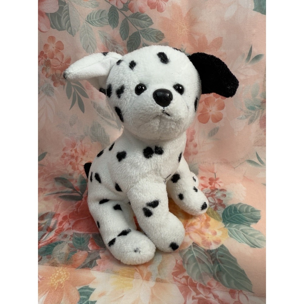 TY Beanie Baby Hydrant the Dalmatian Dog Plush 6"
